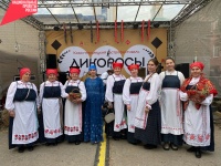 Творческие коллективы Юсьвинского муниципального округа приняли участие в краевом гастрономическом фестивале "Дикоросы"
