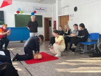 Специалисты регионального отделения Российского Красного Креста провели мастер-классы по оказанию первой доврачебной помощи для школьников Юсьвинского муниципального округа