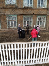 В Юсьвинском округе прошли первые субботники
