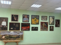 В Юсьвинском КДЦ открылась персональная выставка Артура Юрьевича Штейникова под названием «Это страшное слово — война»