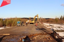 Капитальный ремонт моста в Юсьвинском муниципальном округе проводится в соответствии с графиком