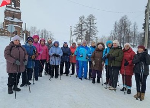 В Юсьвинском муниципальном округе прошло мероприятие для любителей скандинавской ходьбы