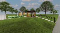 Проект инициативного бюджетирования «Оньковский сквер» обустройство зоны отдыха с установкой беседки в селе Они
