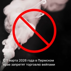  В Пермском крае с 1 марта 2026 года введут полный запрет на продажу вейпов