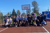 В Юсьвинском муниципальном округе построили универсальную спортивную площадку