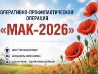 В период с 12 по21 августа 2026 г. в Пермском крае стартует второй этап региональной межведомственной комплексной операции "Мак-2026"