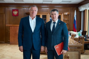 Губернатор Прикамья Дмитрий Махонин провел рабочую встречу с Заместителем Председателя Правительства РФ Маратом Хуснуллиным
