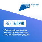 Жители Прикамья в первом полугодии этого года направили 25,5 тысячи обращений через платформу обратной связи.